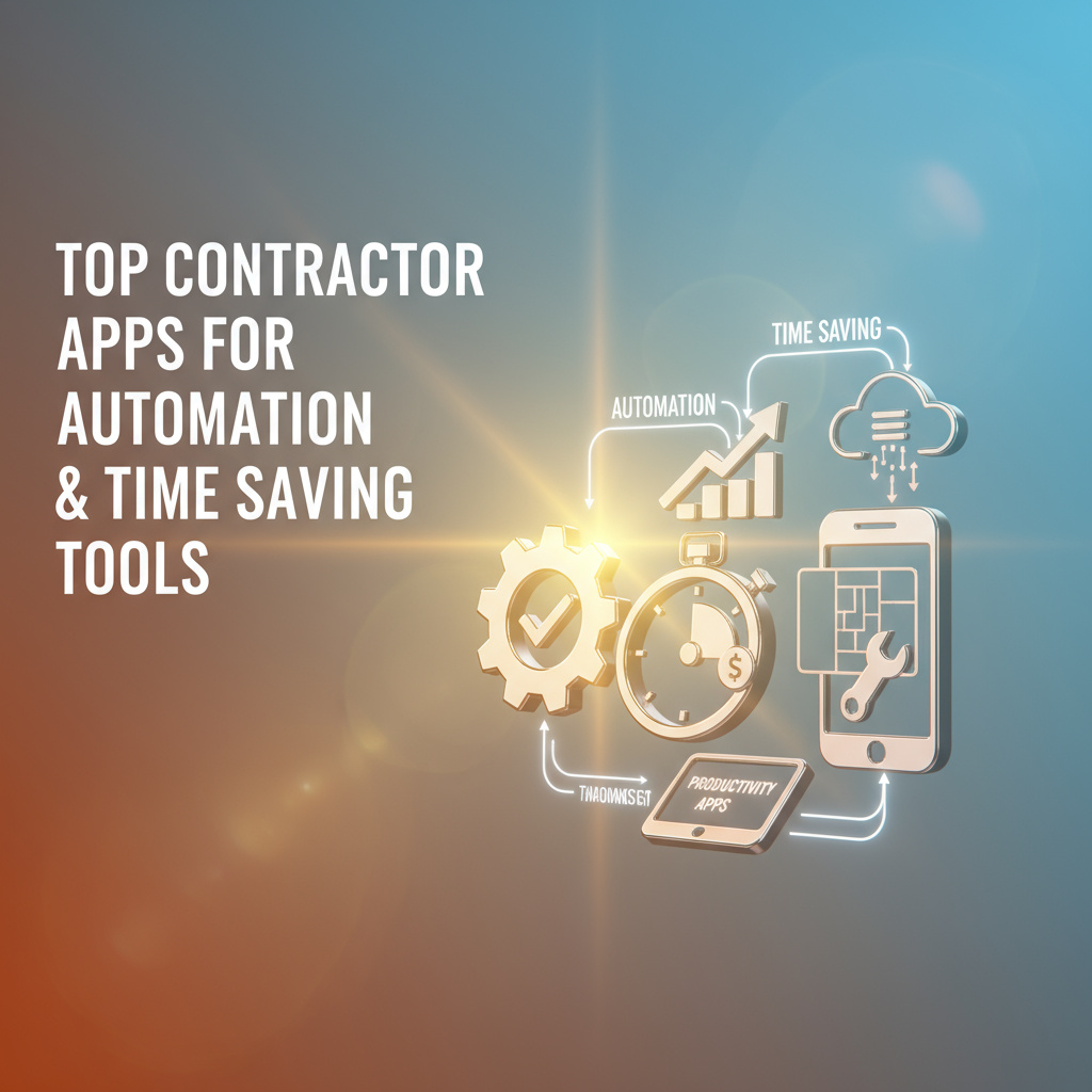Top Contractor Apps for Automation & Time Saving Tools