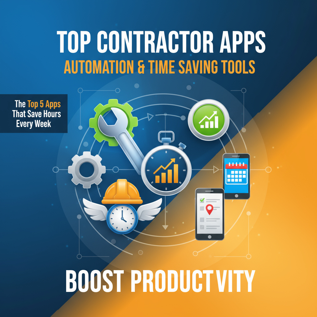 Top Contractor Apps Automation & Time Saving Tools to Boost Productivity